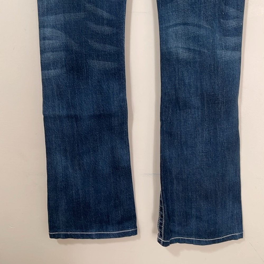 ☀️Sale☀️ Miss Me denim boot cut jeans embroidered and embellished size 29 waist - Picture 5 of 11